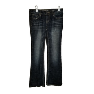 Refuge Runway Everyday Bootcut Distressed Flare Leg Jeans Label Reads Size 25